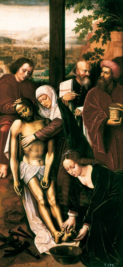 Pietà (dettaglio), c. 1528 da Ambrosius Benson
