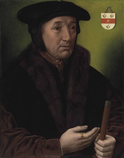 Ritratto di Jean Wyts, Watergrave di Mechelen da Ambrosius Benson
