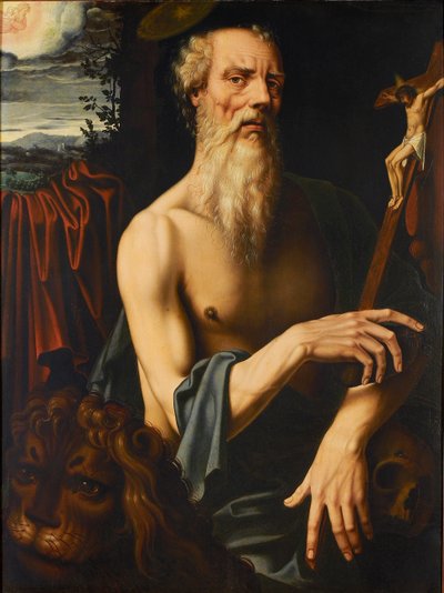 San Girolamo, prima metà del XVI secolo da Ambrosius Benson