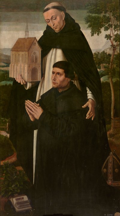 San Tommaso e un donatore da Ambrosius Benson