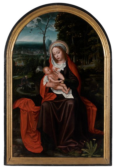 Il Riposo durante la Fuga in Egitto da Ambrosius Benson