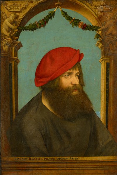 Ritratto di Hans Herbst (Herbster) da Ambrosius Holbein