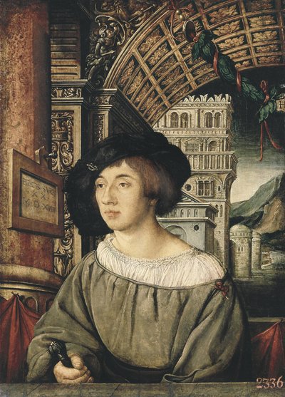 Ritratto di un giovane uomo da Ambrosius Holbein