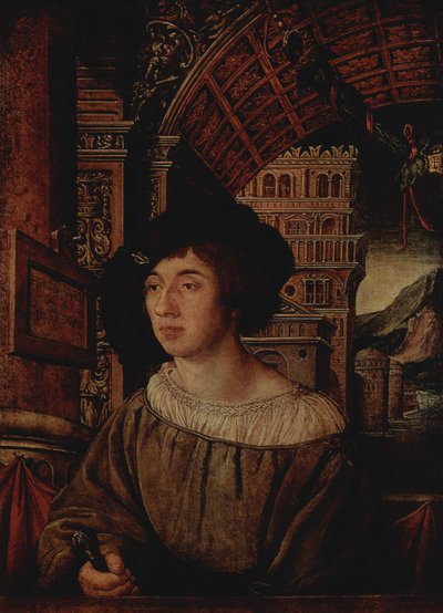 Ritratto di un giovane uomo da Ambrosius Holbein