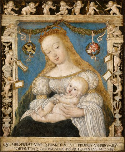 Vergine e Bambino da Ambrosius Holbein