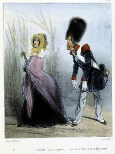 Caricatura - in “Madeleines” di Cham, v.1870-1880 da Amédée de Noé