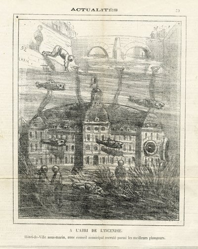 Illustrazione di Cham (1819-1879) in Le Charivari da Amédée de Noé