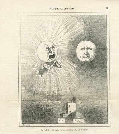 Illustrazione di Cham (1819-1879) in Le Charivari da Amédée de Noé
