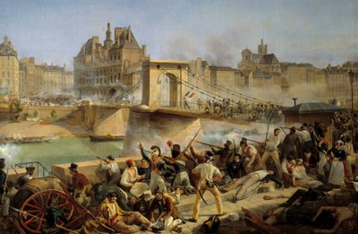 Rivoluzione del 1830, giorno di luglio: attacco all