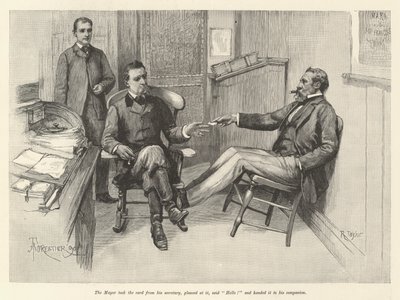 Un protetto del Golden Gate, di Bret Harte da Amedee Forestier
