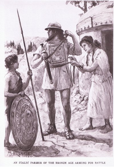 Un contadino italico dell