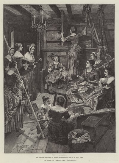 Per fede e libertà, di Walter Besant da Amedee Forestier