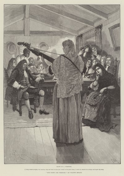 Per fede e libertà, di Walter Besant da Amedee Forestier