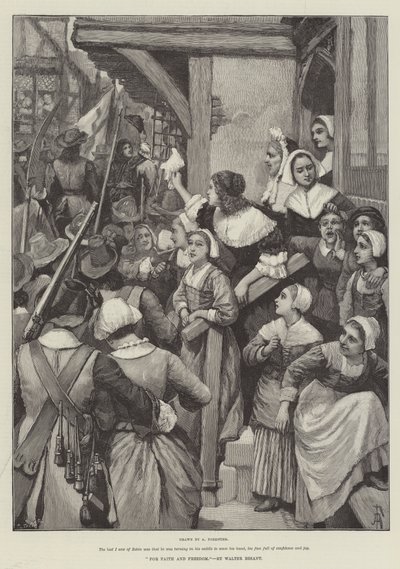 Per fede e libertà, di Walter Besant da Amedee Forestier