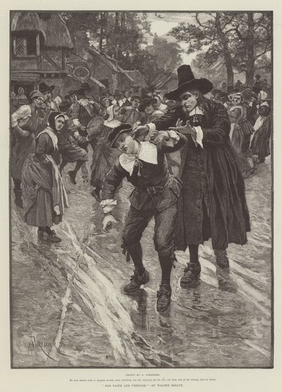 Per fede e libertà, di Walter Besant da Amedee Forestier