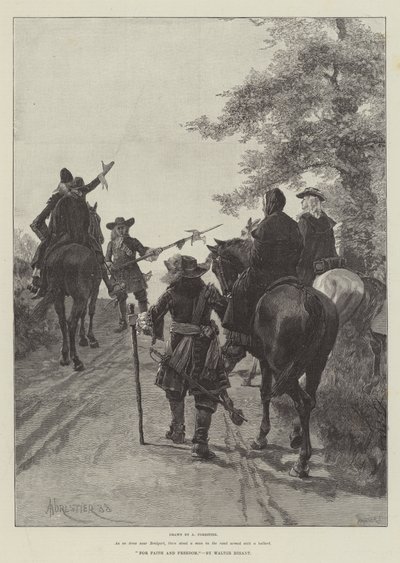 Per Fede e Libertà, di Walter Besant da Amedee Forestier
