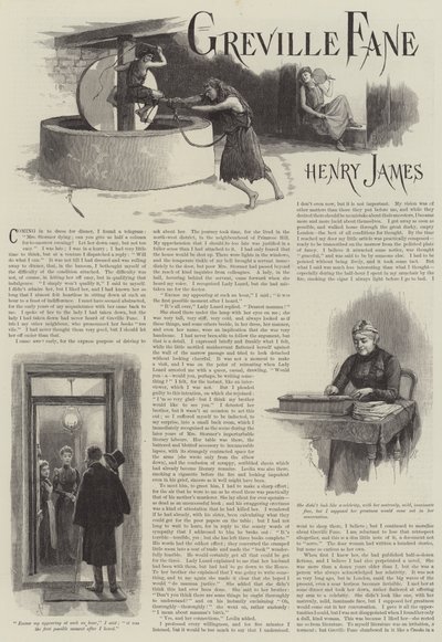 Greville Fane, di Henry James da Amedee Forestier