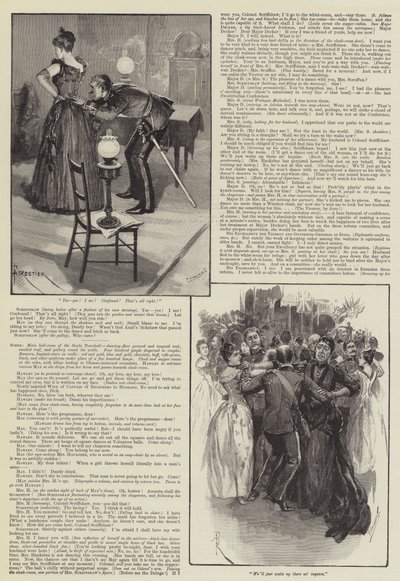 Mrs Hauksbee Sits Out, An Unhistorical Extravaganza, di Rudyard Kipling da Amedee Forestier