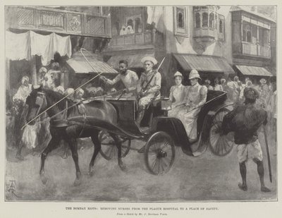 I disordini di Bombay, rimozione delle infermiere dall