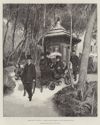 La regina a Hyeres, una passeggiata nei giardini dell