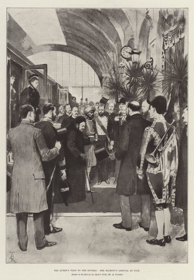 La visita della Regina alla Riviera, l