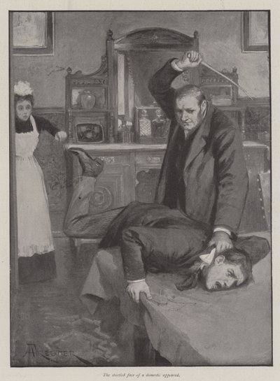 La frusta da equitazione, di George Gissing da Amedee Forestier