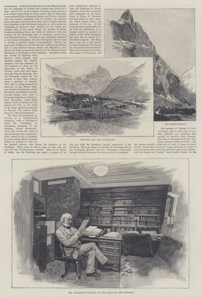 Il raggio di sole in Norvegia, di Lady Brassey da Amedee Forestier
