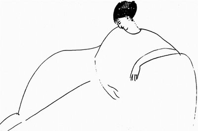 Anna Akhmatova, 1911 da Amedeo Modigliani