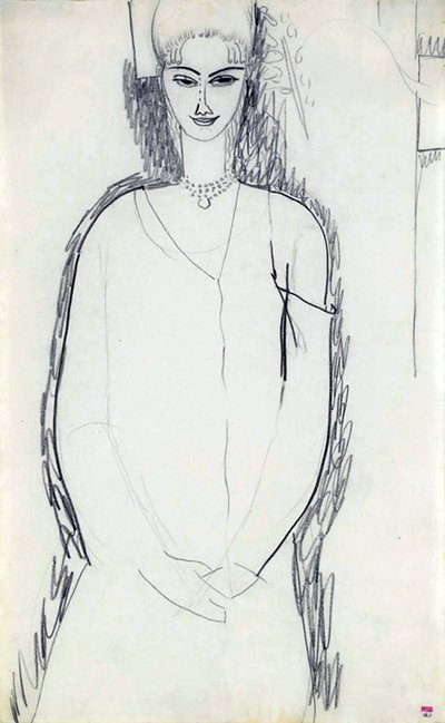 Anna Akhmatova, 1911 da Amedeo Modigliani