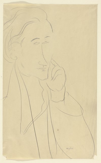 Busto di Zborowski da Amedeo Modigliani
