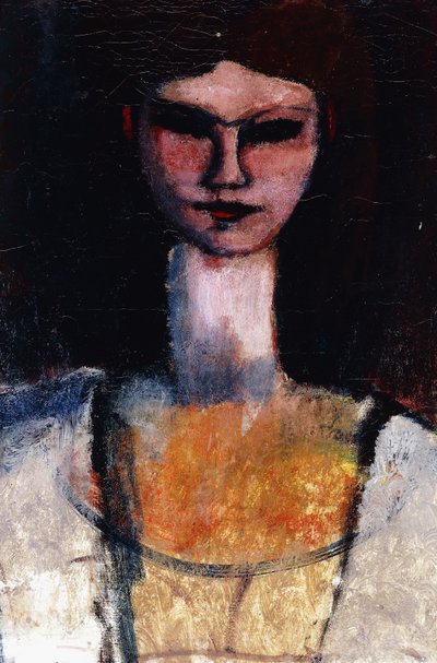 Busto di una giovane donna, c.1910-11 da Amedeo Modigliani