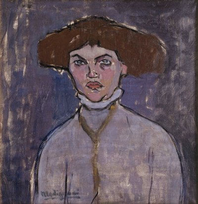 Busto di giovane donna da Amedeo Modigliani