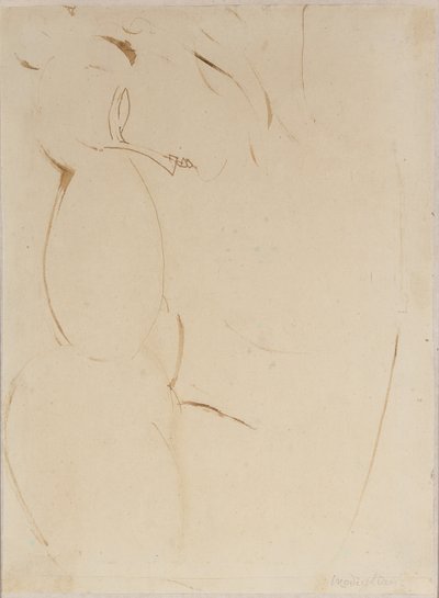 Cariatide da Amedeo Modigliani