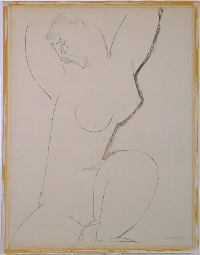 Cariatide da Amedeo Modigliani