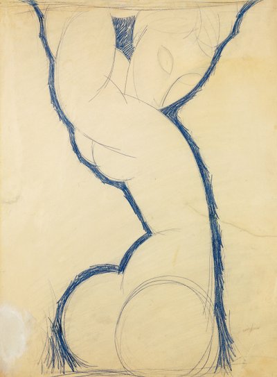 Cariatide da Amedeo Modigliani