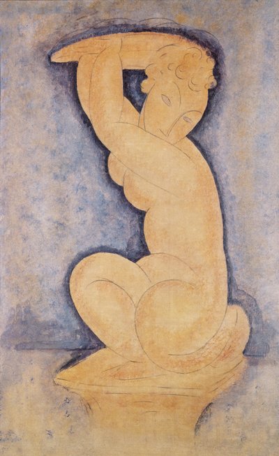Cariatide da Amedeo Modigliani