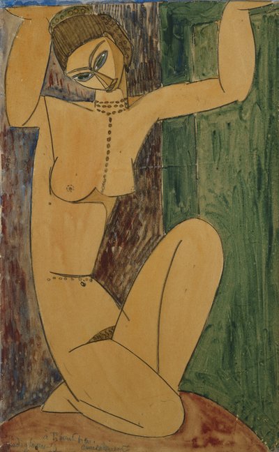 Cariatide, 1913 da Amedeo Modigliani