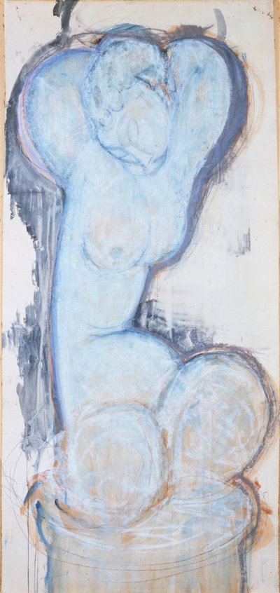 Cariatide, c.1914 da Amedeo Modigliani