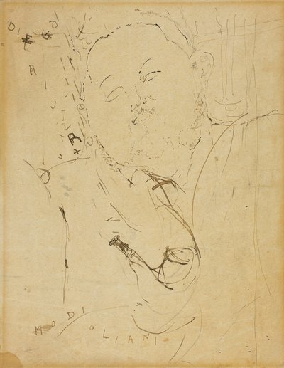 Diego Rivera, 1915 da Amedeo Modigliani
