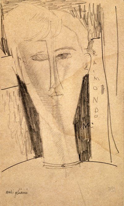 Testa - Raimondo da Amedeo Modigliani