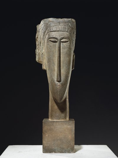 Testa, c.1910-12 da Amedeo Modigliani