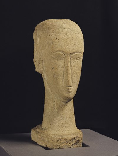 Testa, c.1911-12 da Amedeo Modigliani