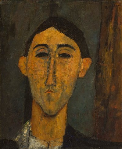 Testa di un uomo, c.1915-16 da Amedeo Modigliani