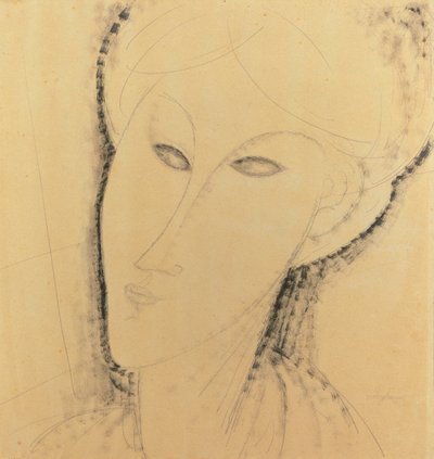 Testa di una donna da Amedeo Modigliani