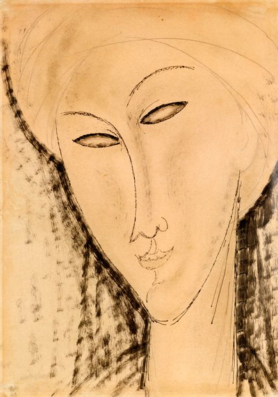 Testa di Donna da Amedeo Modigliani