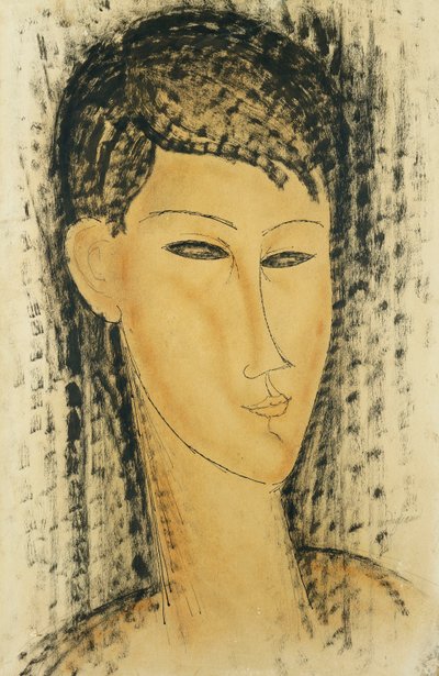 Testa di una giovane donna, 1914 da Amedeo Modigliani