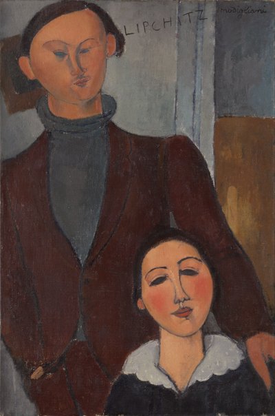 Jacques e Berthe Lipchitz da Amedeo Modigliani