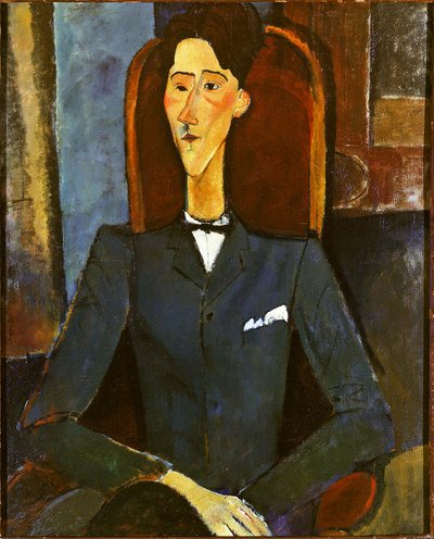Jean Cocteau, dipinto di Amedeo Modigliani nel 1916 da Amedeo Modigliani