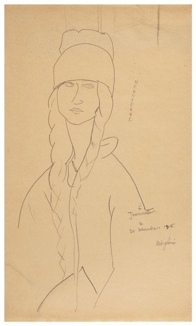 Jeanne Hébuterne da Amedeo Modigliani