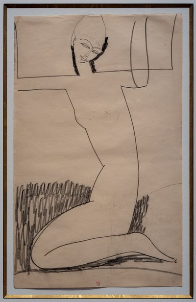 Cariatidi inginocchiate da Amedeo Modigliani